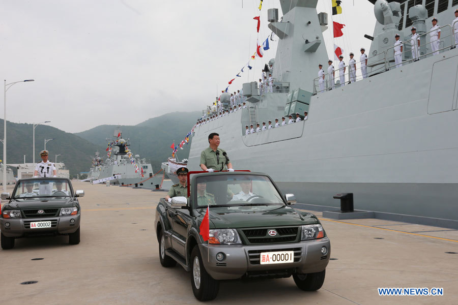 Le président chinois appelle à une marine plus forte (4)