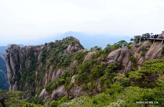 Chine: paysages du mont Sanqing dans la province du Jiangxi (5)