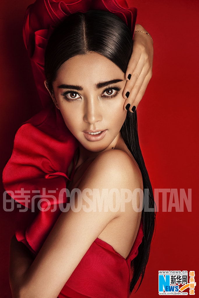 Li Bingbing en couverture du magazine Cosmopolitan Chine (7)