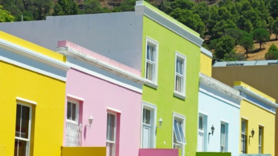 4.	Bo-Kaap, Cape town, Afrique du Sud