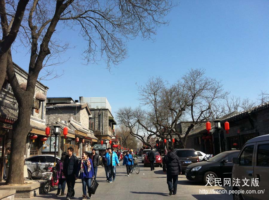 La rue Huguosi, lieu typique de l'ancien Beijing, retrouve une nouvelle jeunesse (13)