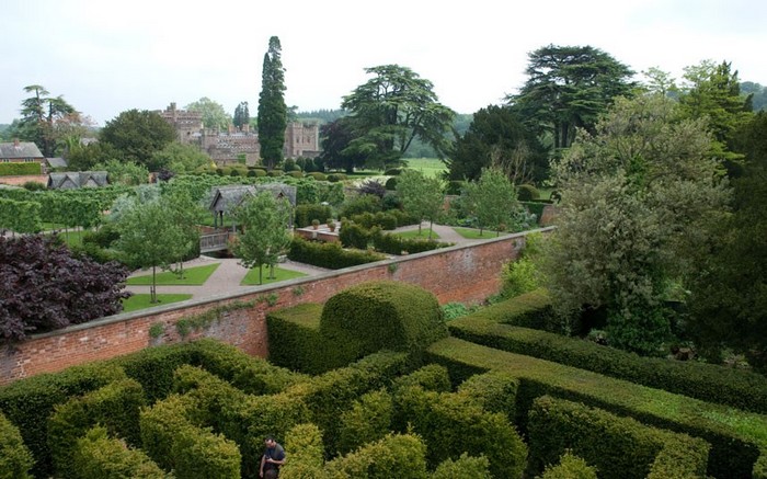 Le labyrinthe du chateau de Hampton Court