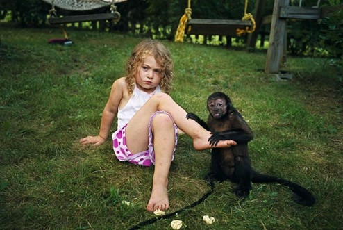 En images : ma fille et les animaux sauvages