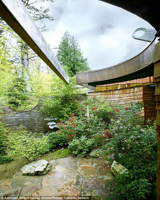 Photos : une maison écologique perdue dans la forêt (8)