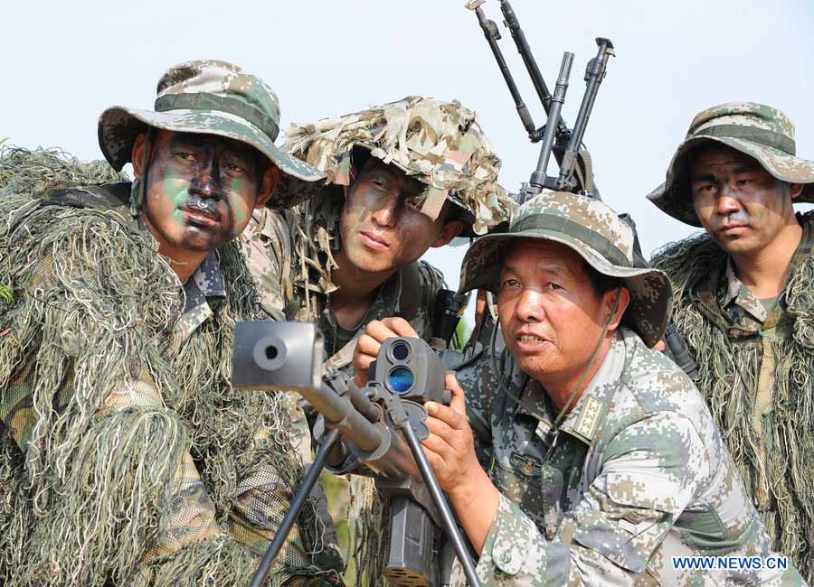 Chine : entra?nement des snipers de l'APL (6)