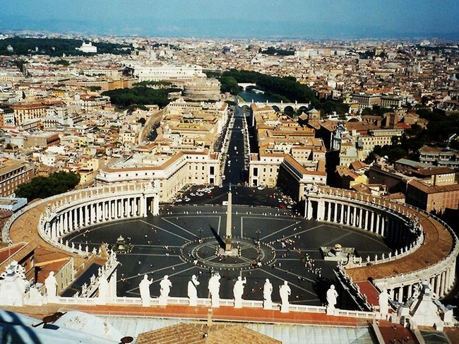 L'état de la Cité du Vatican, le plus petit pays du monde