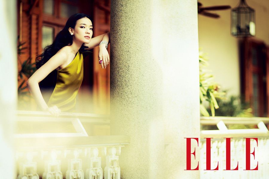 Shu Qi pose pour le magazine ELLE  (3)