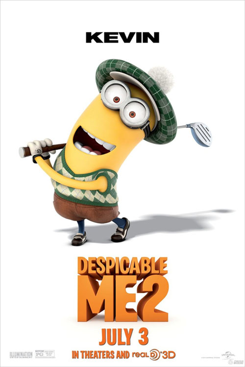 Nouvelles affiches du film Despicable Me II (5)