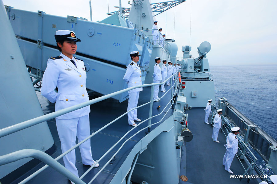 La Chine et la Russie concluent trois jours de manoeuvres navales conjointes (9)