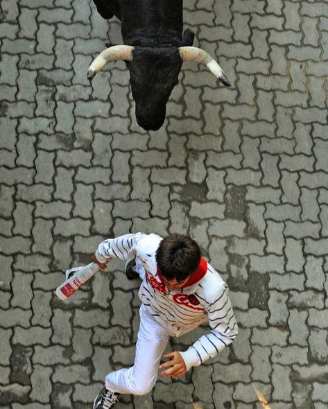 La folie de la San Fermín s'empare de Pampelune (7)