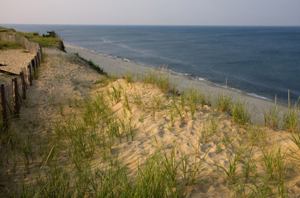 La plage de Marconi, états-Unis