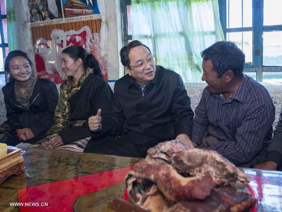 Yu Zhengsheng : le développement est la réponse clé aux questions relatives au Tibet (4)