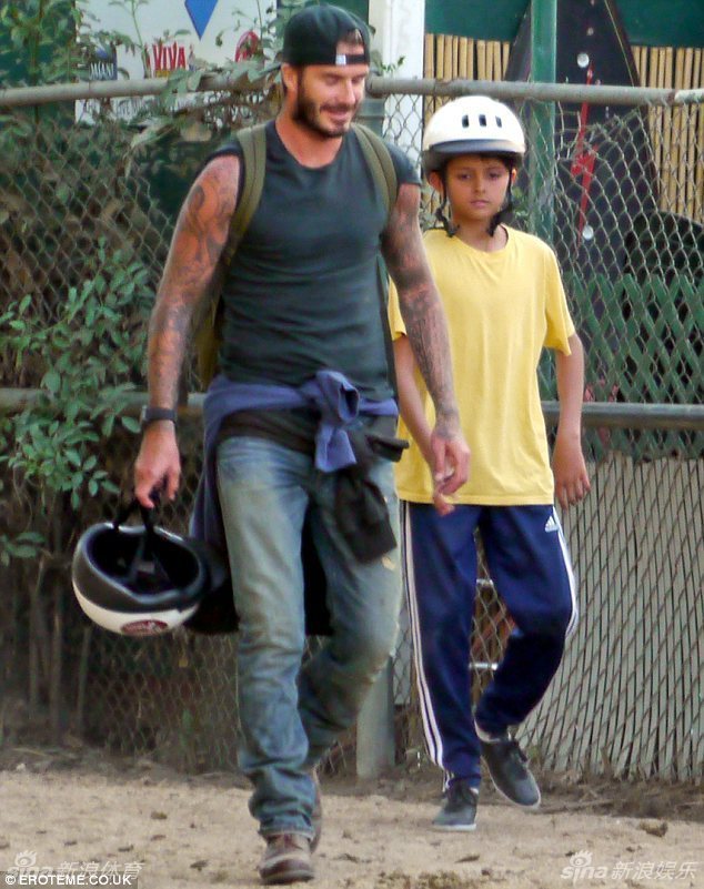 Les Beckham en vacances (24)