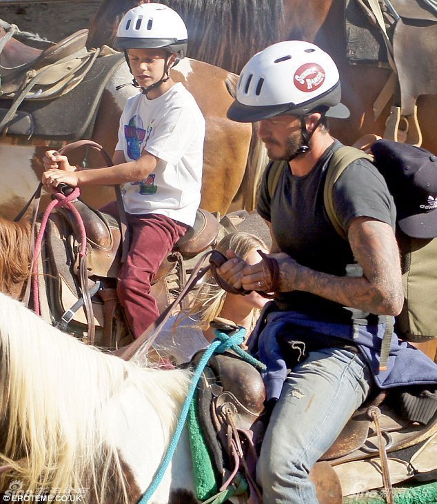 Les Beckham en vacances (21)