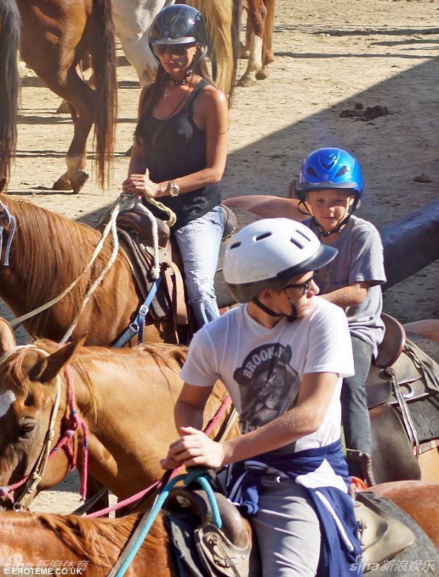 Les Beckham en vacances (13)