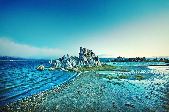 Lac Mono, en Californie aux Etats-Unis