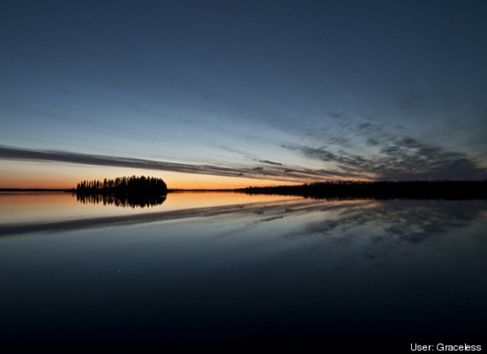 Le parc national Elk Island, Canada