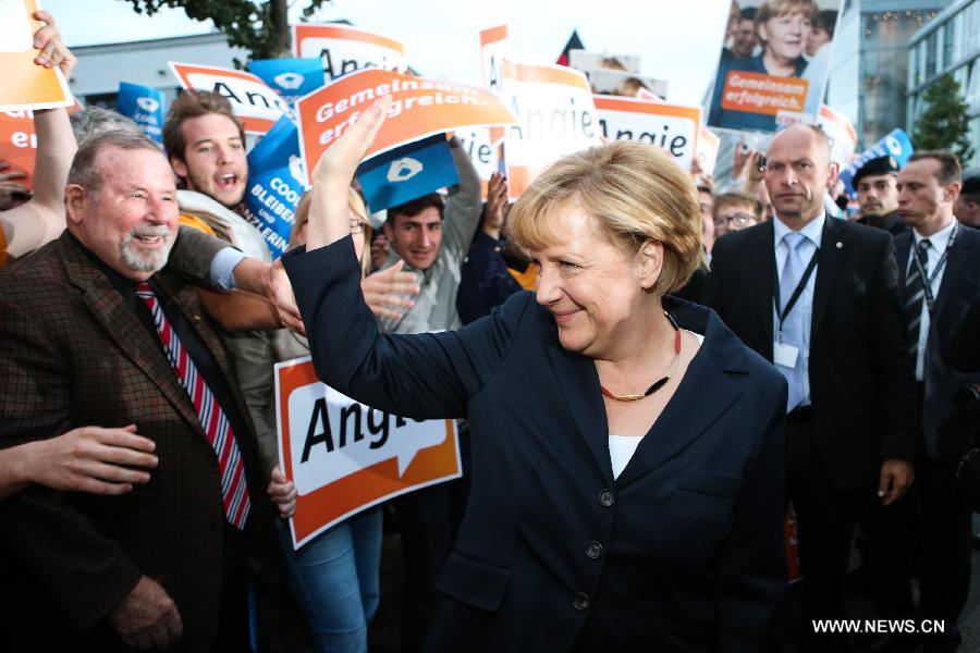 Allemagne: débat télévisé entre Angela Merkel et Peer Steinbrück