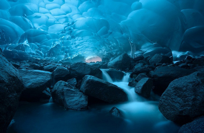 Photos : la fonte du glacier Mendenhall (2)