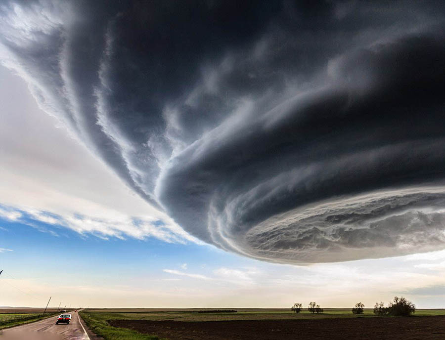 Les nuages spectaculaires