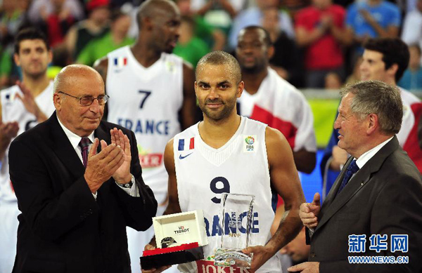 Euro 2013 de basket : Premier titre pour les Bleus de Tony Parker (2)