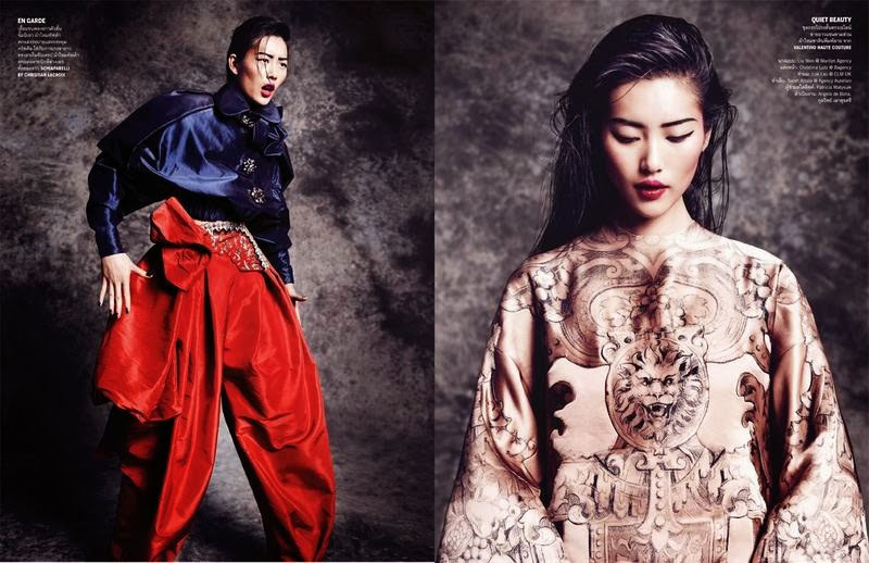 Le top-modèle chinois Liu Wen en couverture de Vogue Tha?lande (7)