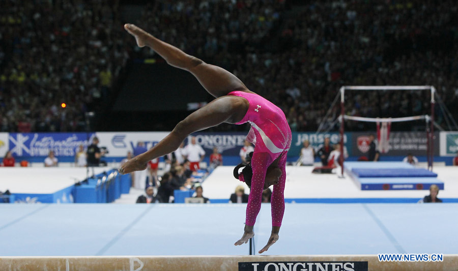 L'Américaine Simone Biles