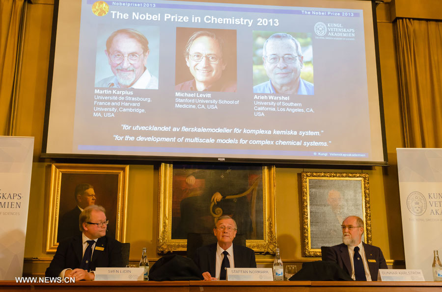 Trois scientifiques partagent le prix Nobel de chimie (2)