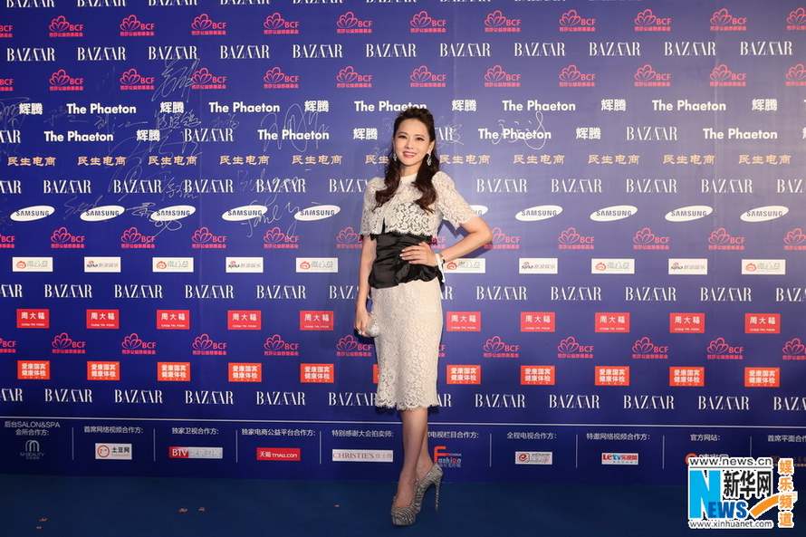 Des stars participent à la BAZAAR Stars Charity Night 2013 à Beijing  (22)