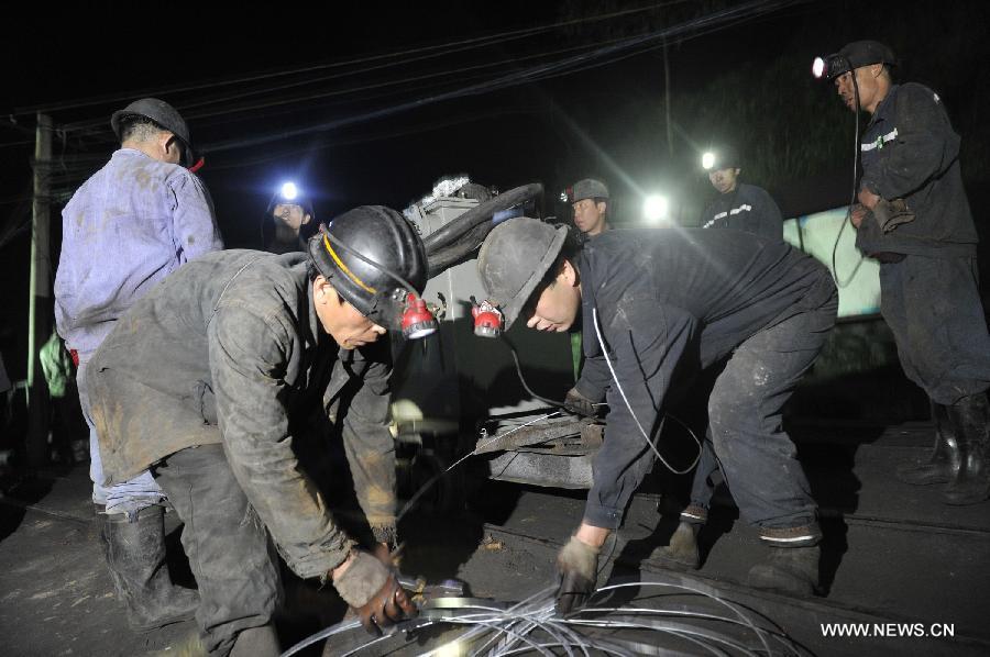 Chine :sept personnes prises au piège dans une mine inondée du Guizhou 