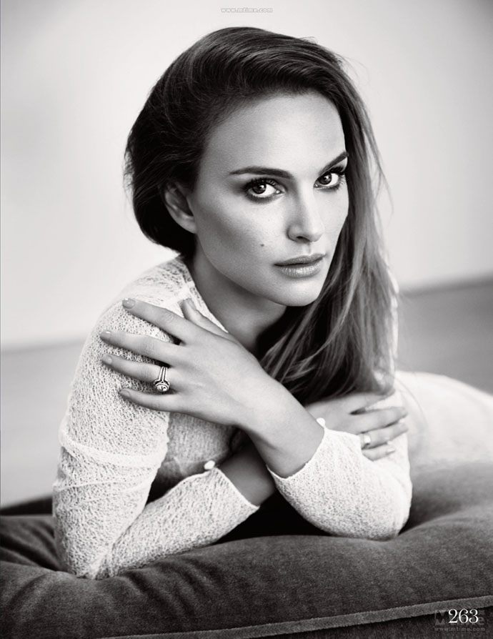 Natalie Portman illumine la couverture du magazine Elle UK (5)