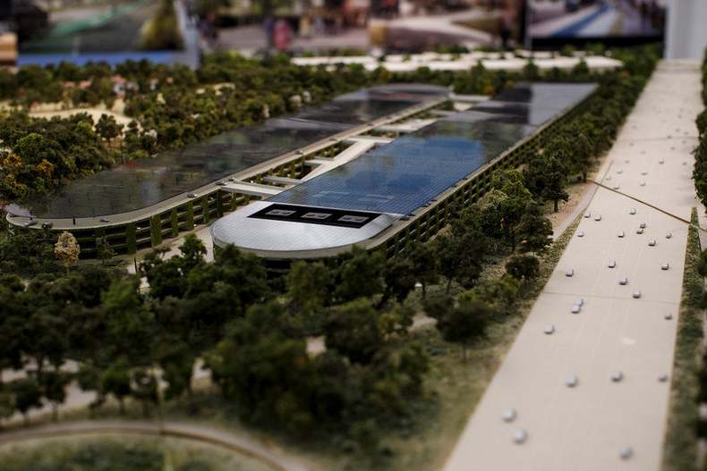 Les plans du futur siège d'Apple en forme de soucoupe volante (8)