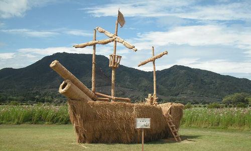 Japon : des sculptures en paille de riz pour la fête de la Moisson (9)