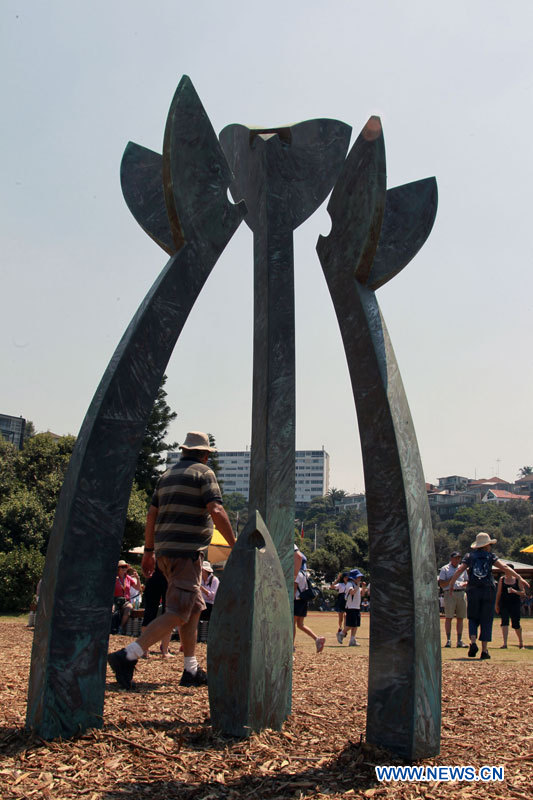 L'exposition "Sculpture by the Sea" attire les visiteurs à Sydney (10)