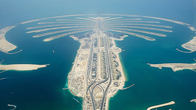 L'?le artificielle de Palm Jumeirah, Duba?