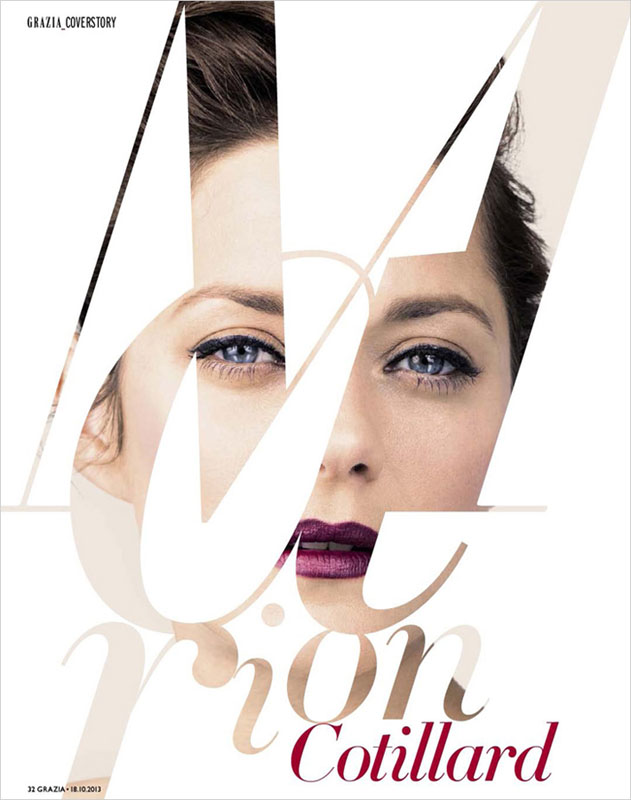 Marion Cotillard incarne l'élégance fran?aise pour Grazia France (2)