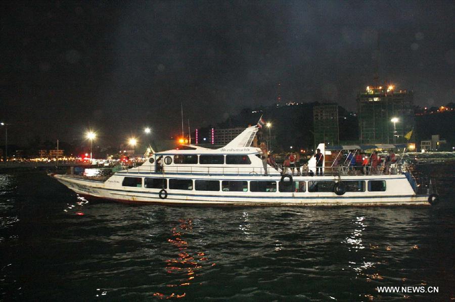 Six personnes tuées dans le naufrage d'un bateau d'excursion en Tha?lande 