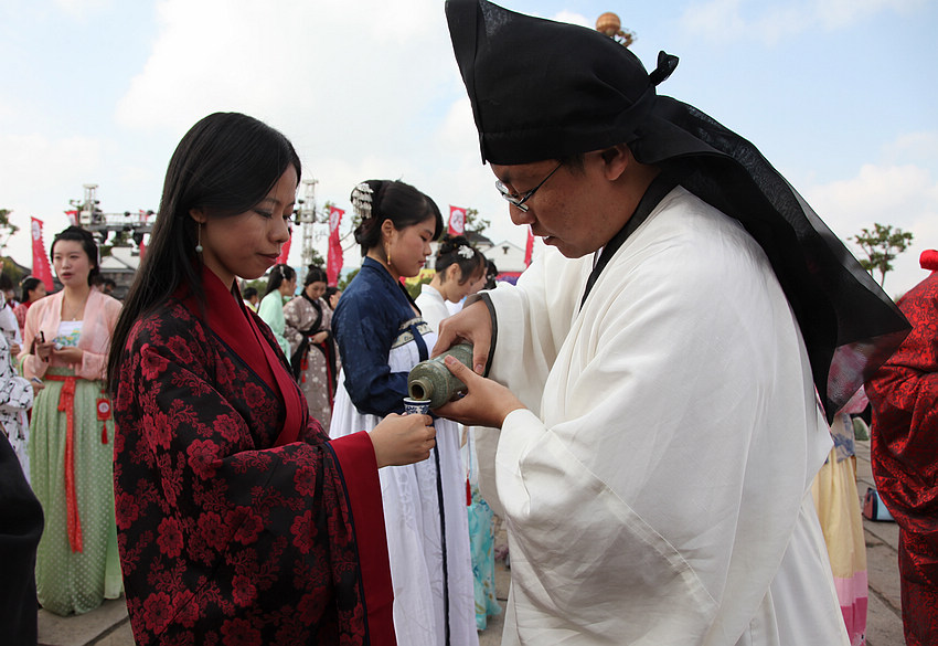 Retour à la dynastie des Han : Semaine culturelle du Hanfu à Xitang (21)