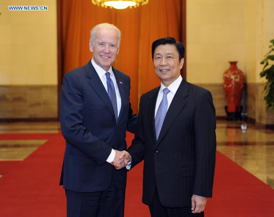 Le vice-président chinois rencontre son homologue américain