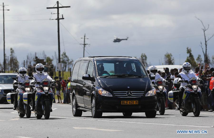 Afrique du Sud: arrivée de la dépouille de Mandela à Qunu (7)