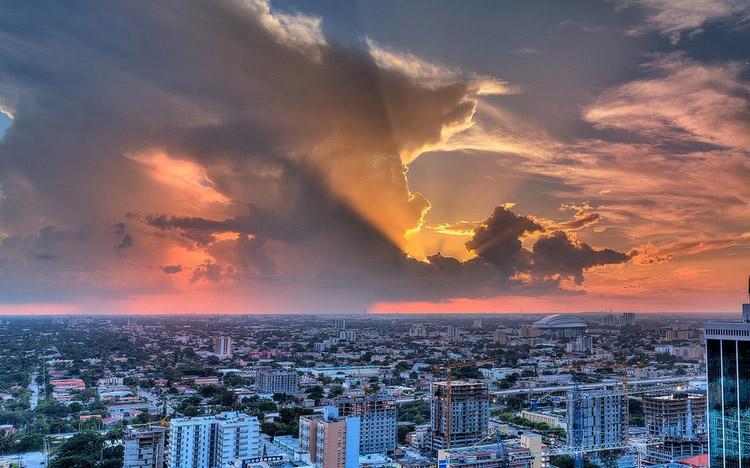 Photos : la magie du ciel au-dessus de Miami (15)