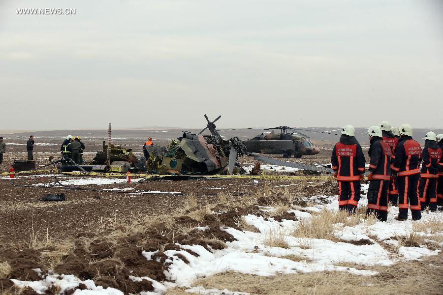 Turquie : quatre pilotes tués dans le crash d'un hélicoptère militaire