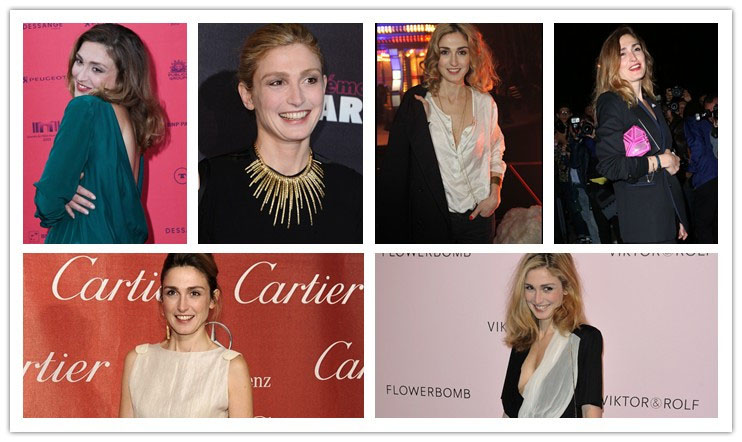 Les looks tendance de Julie Gayet