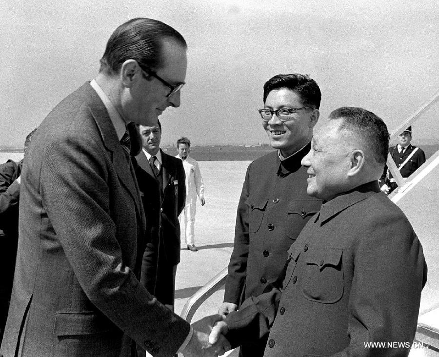 Photos de l'Agence Xinhua: 50 ans de relations Chine-France (5)