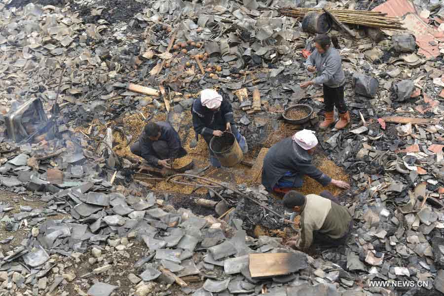 Chine : un village ancien ravagé par un incendie (2)