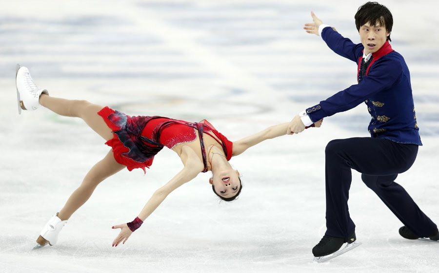 Sotchi 2014 : pas de dernière médaille pour les vétérans chinois en patinage artistique (3)