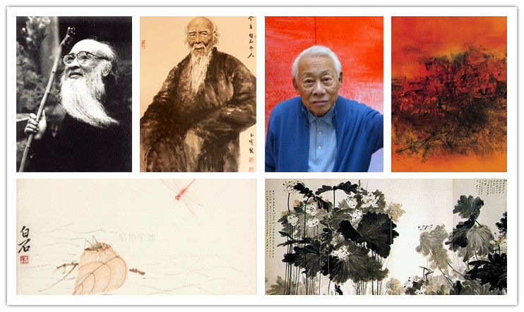 Zhang Daqian, Qi Baishi et Zao Wou-Ki dans le top 10 des artistes les mieux vendus au monde