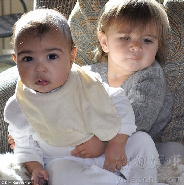 Photos de North, la fille de Kim Kardashian