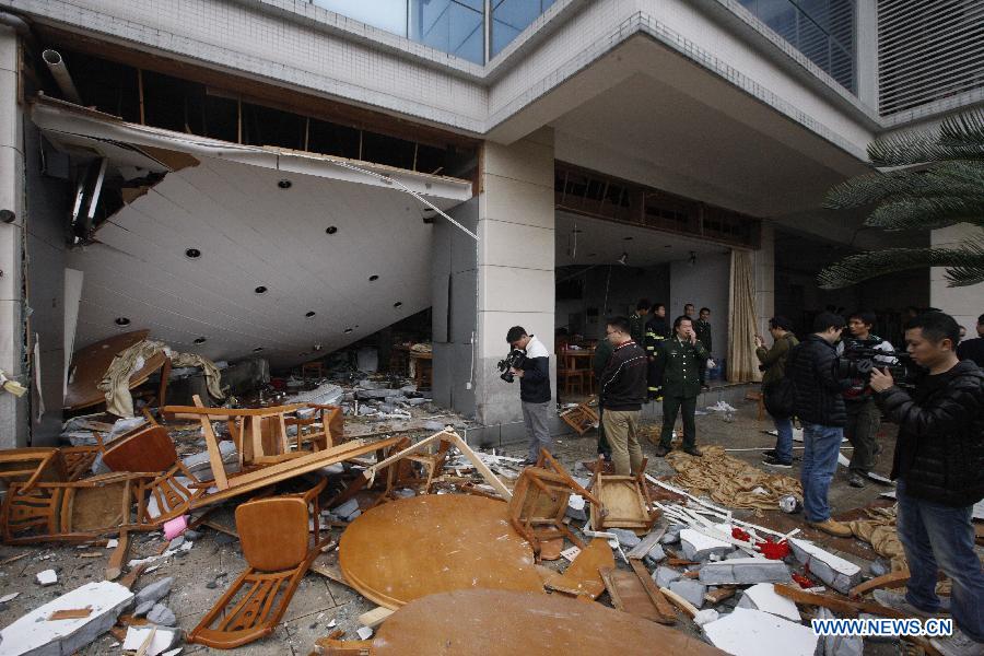 Chine : une fuite de gaz à l'origine d'une explosion dans un restaurant au Guangdong (3)