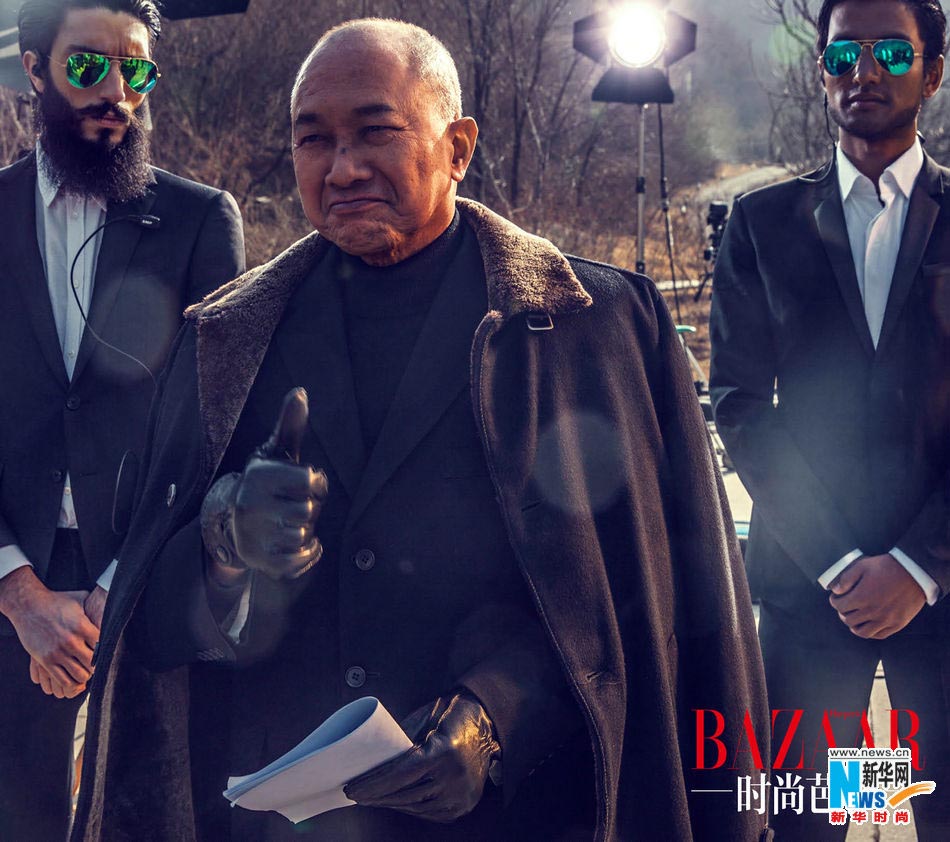 John Woo et Tsui Hark posent pour un magazine (2)